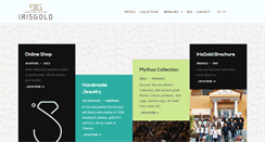 Desktop Screenshot of irisgold.com